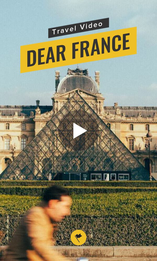 Share Dear France - A Travel Video on Pinterest.