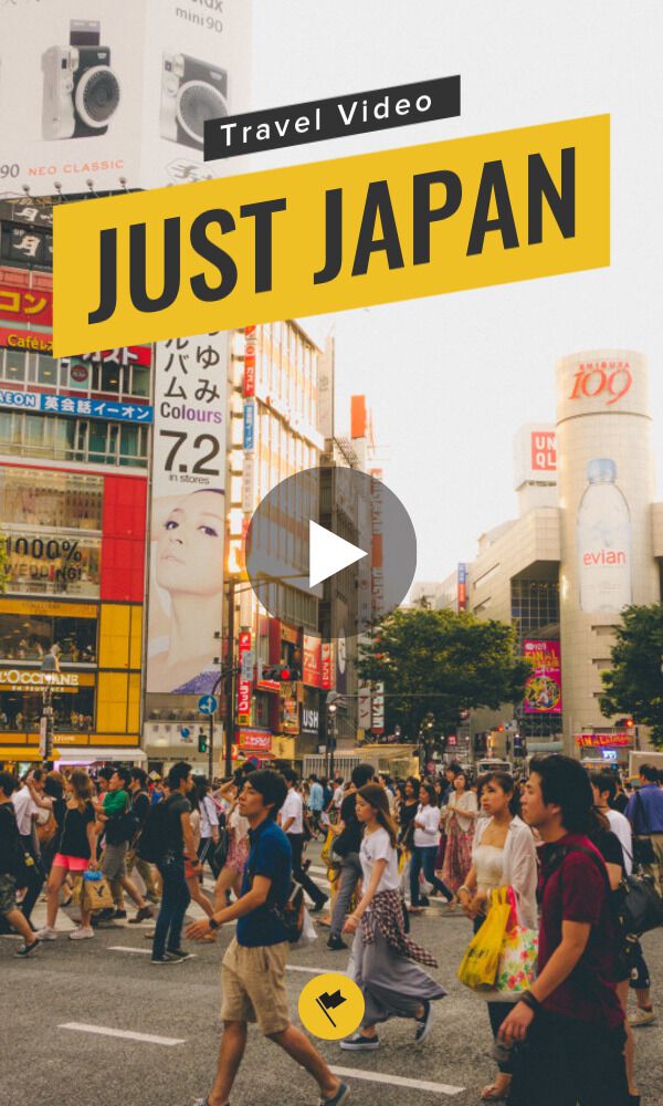Share Just Japan - A Travel Video on Pinterest.