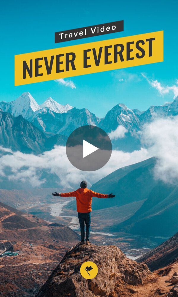 Share Never Everest 4K - A Nepal Travel Video on Pinterest.