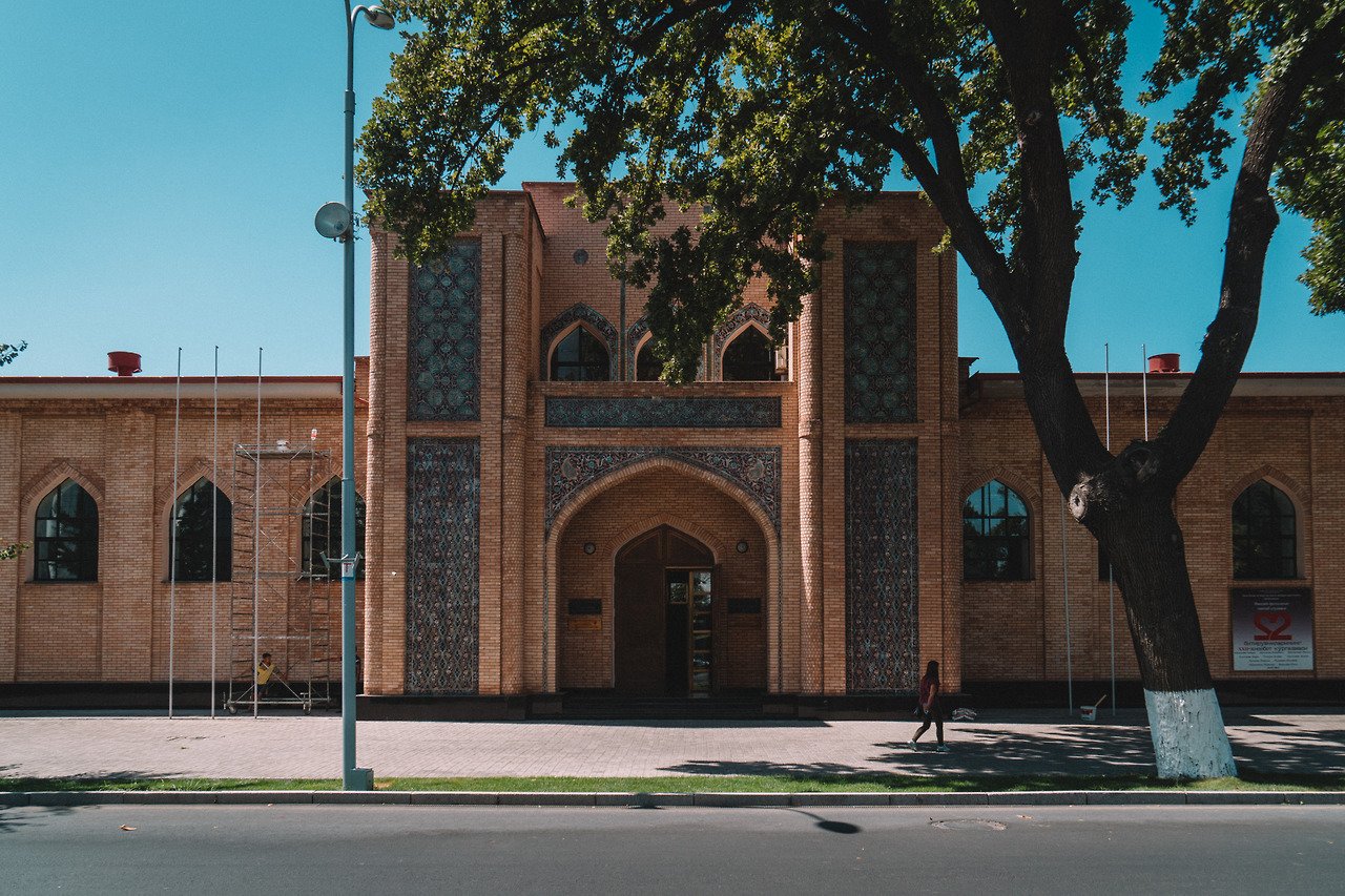 The old building in Tashkent