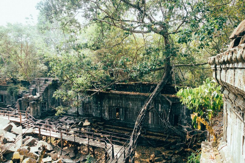  Beng Mealea es como Ta Promh, pero más grande y menos turístico.