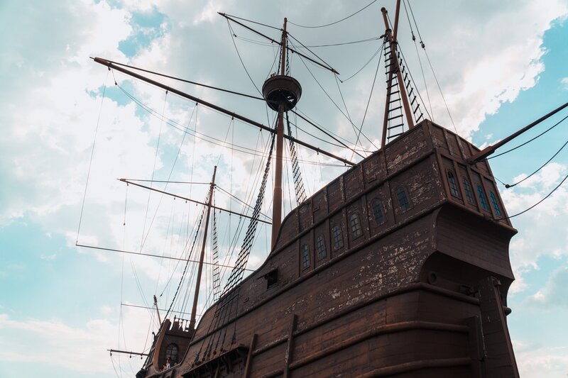 muzeum ma 3 piętra i dotyczy Handlu Morskiego Malakki.