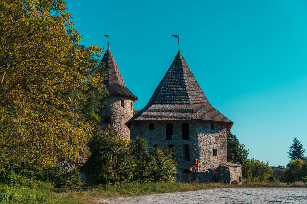 The Polish Gate in Kamianets-Podilskyi, Ukraine.