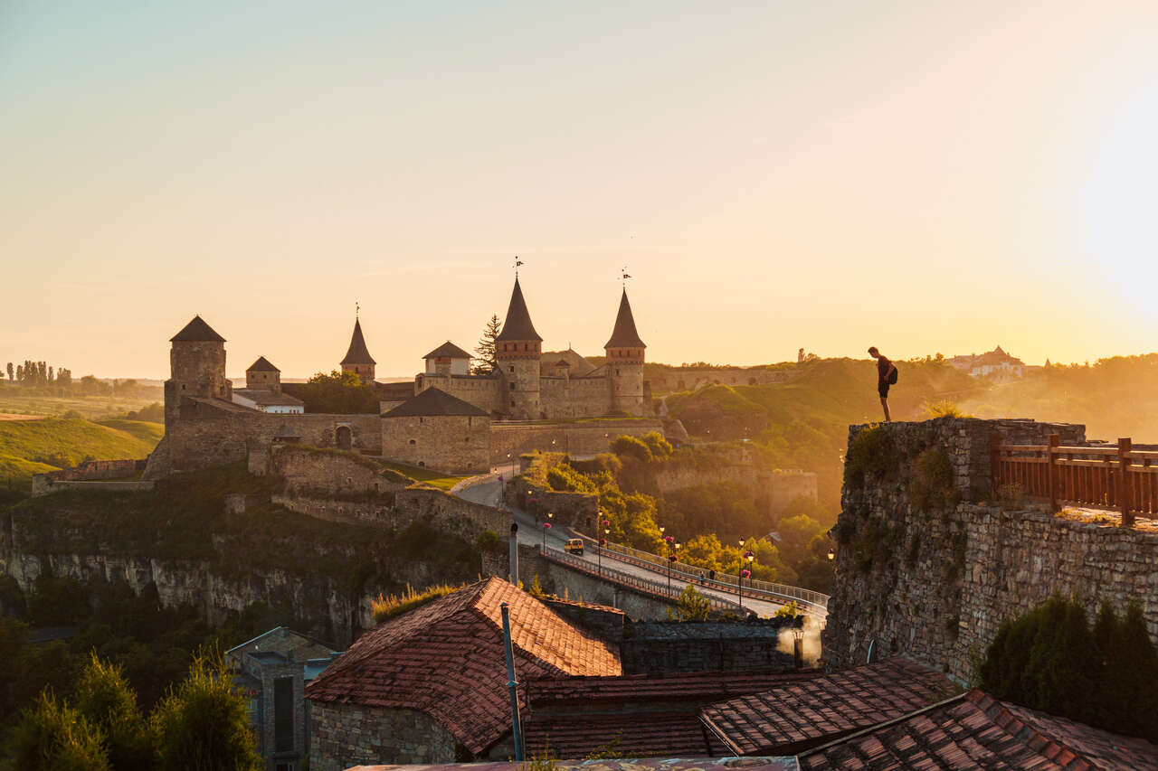 The largest medieval fortress in Ukraine · Ukraine travel blog