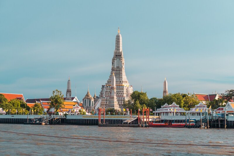 Wat Arun din Bangkok