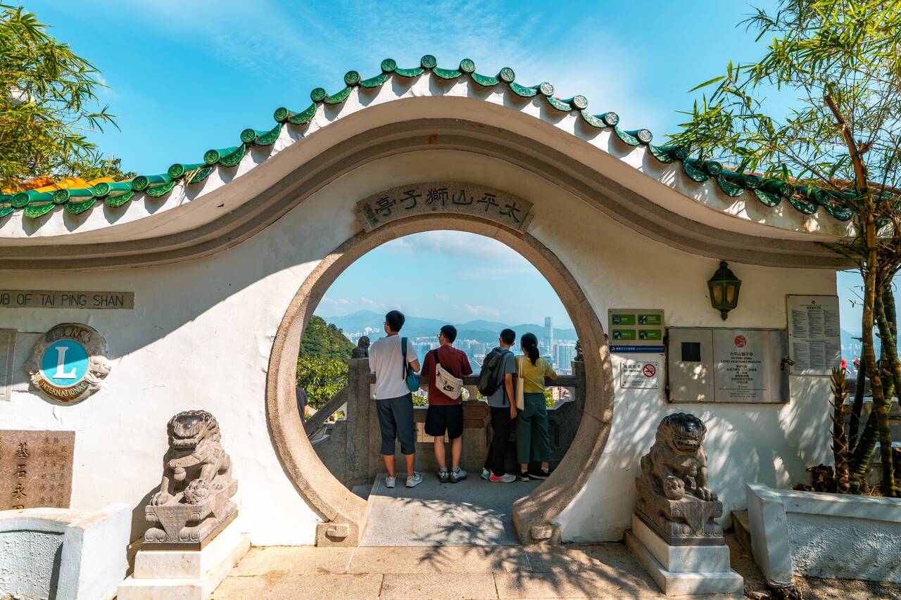 Lion Pavilion at Victoria Peak