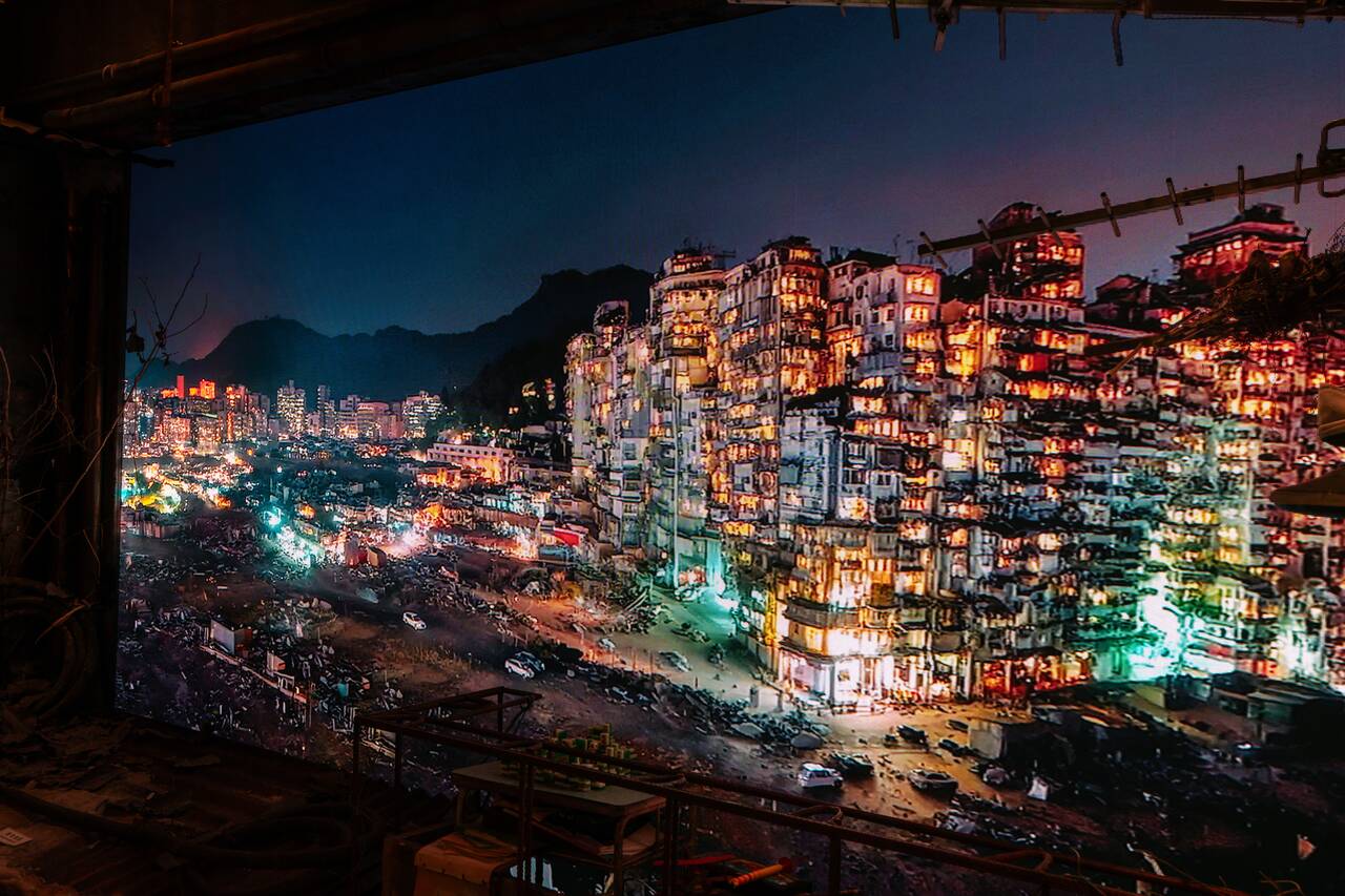 Kowloon City presentation at Kowloon Walled City Park