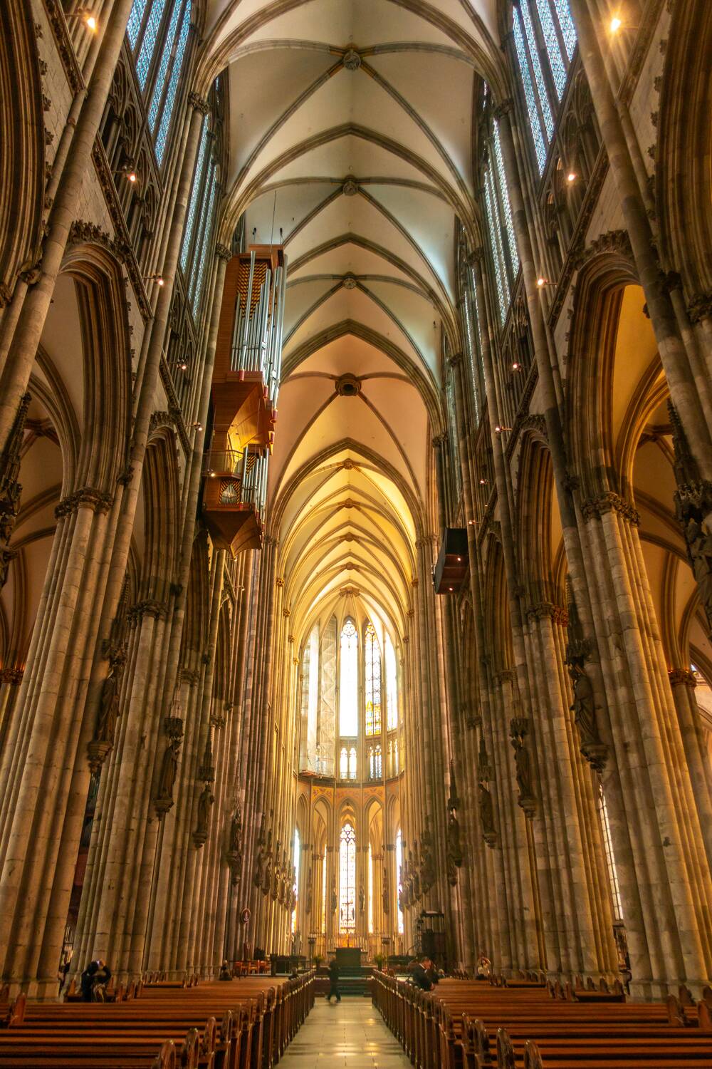 Inside Cologne Cathedral