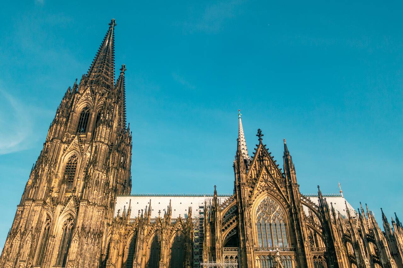 Cologne Cathedral from the side