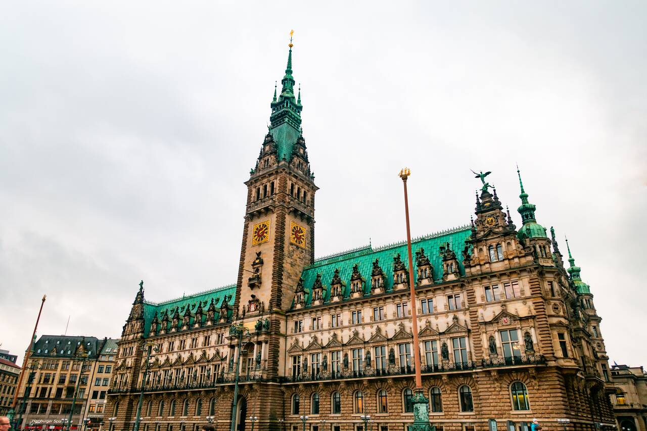 Hamburg Rathaus City Hall
