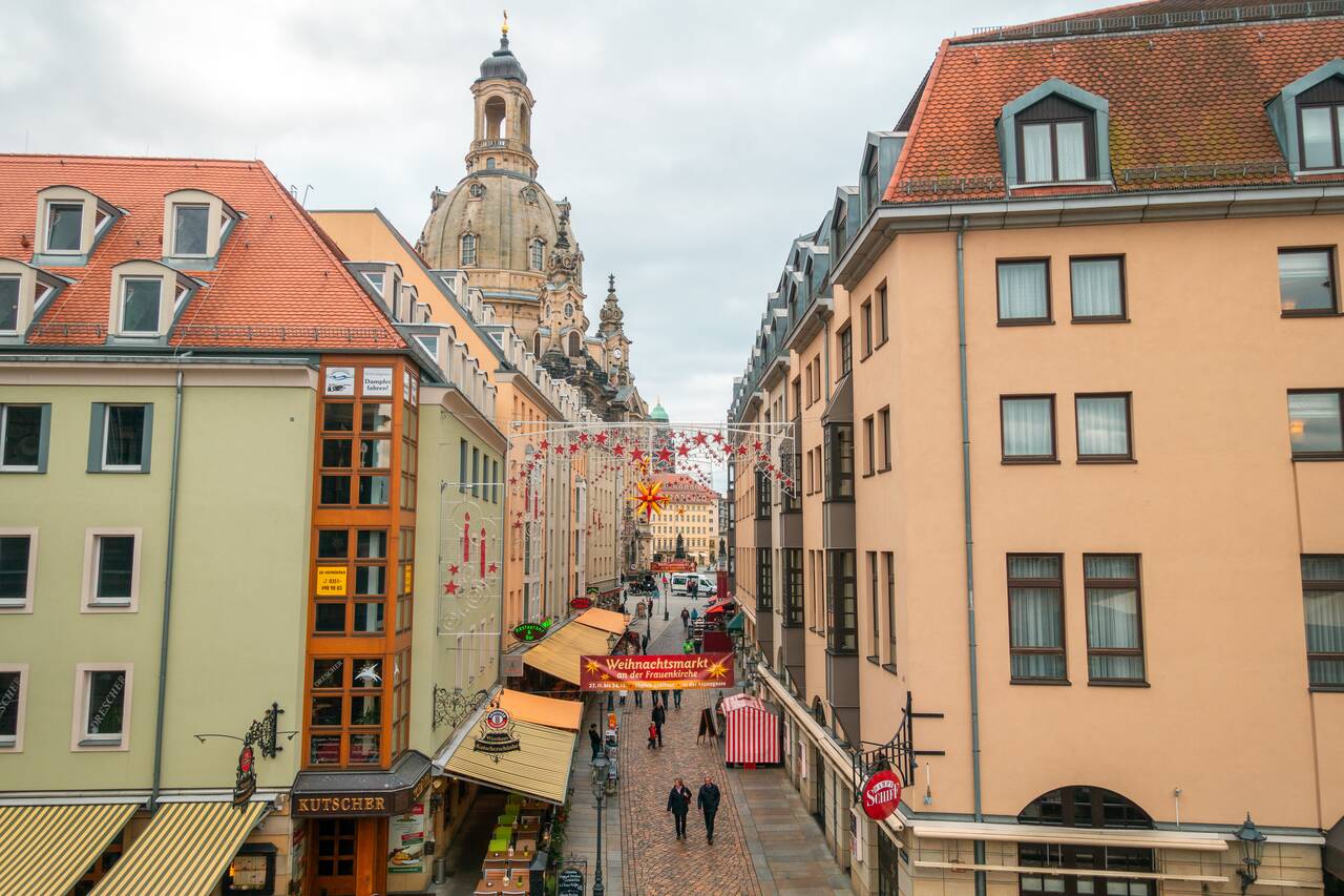 View from Brühl's Terrace