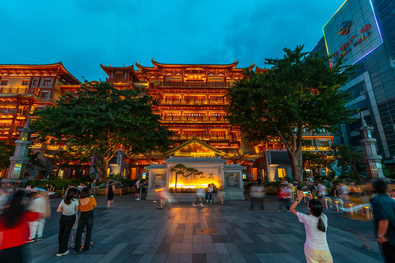 Entrance to Dafo Temple