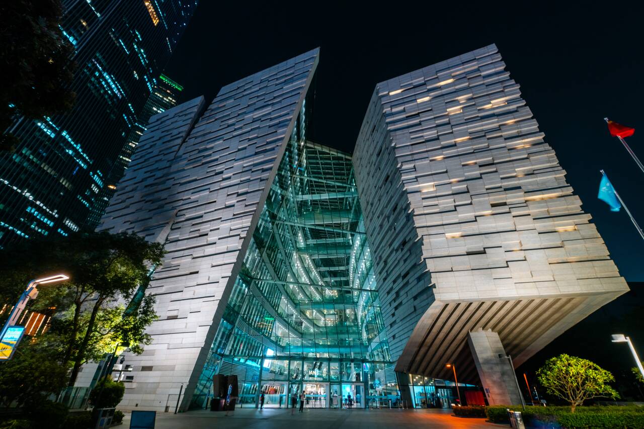 A museum at Flower City Square