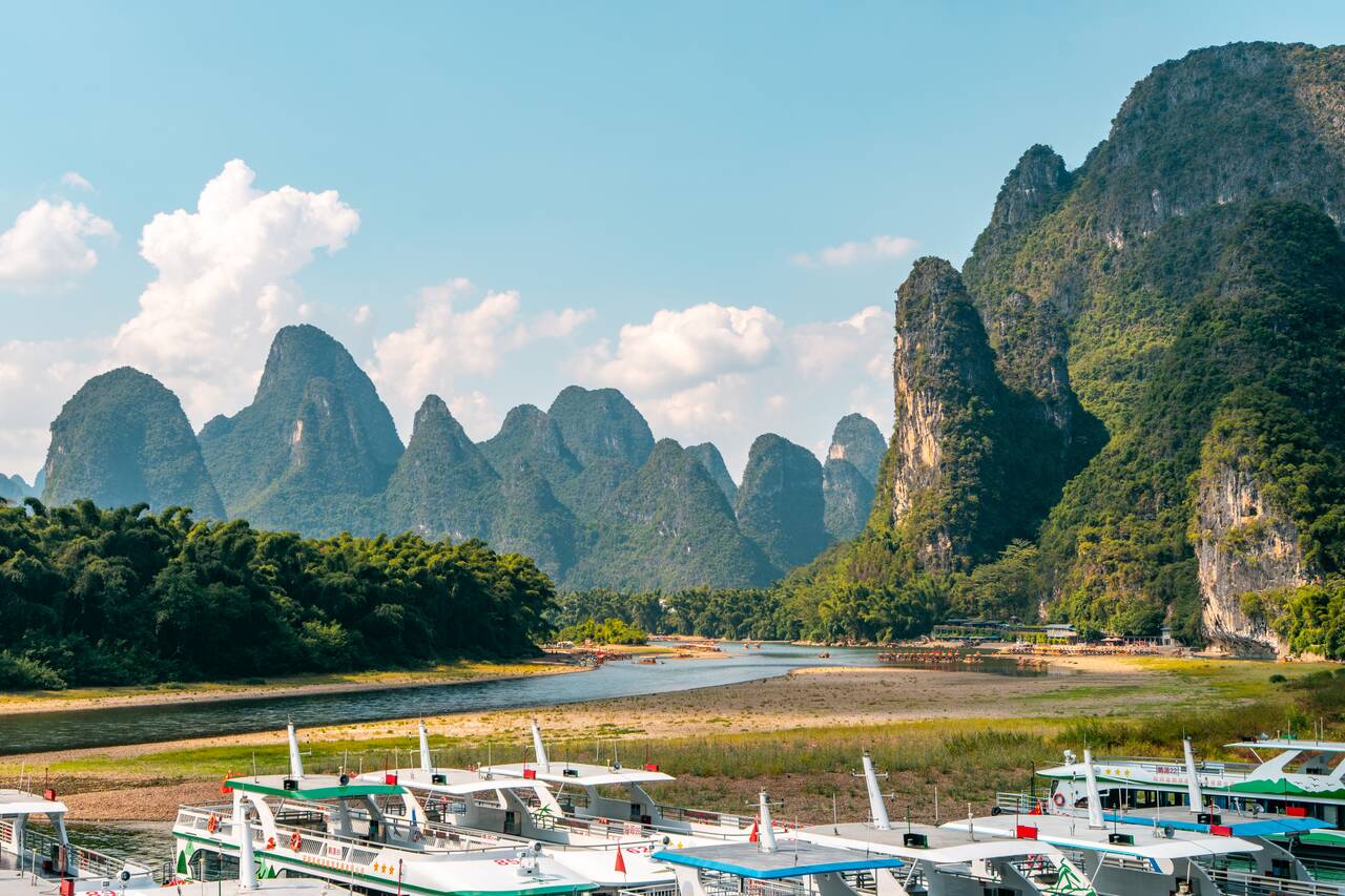 The 20 RMB View in Xingping Ancient Village