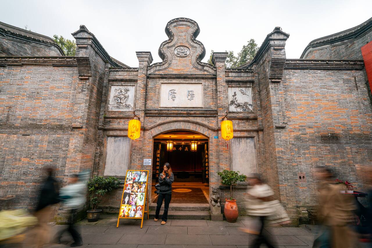 An old building in Chengdu