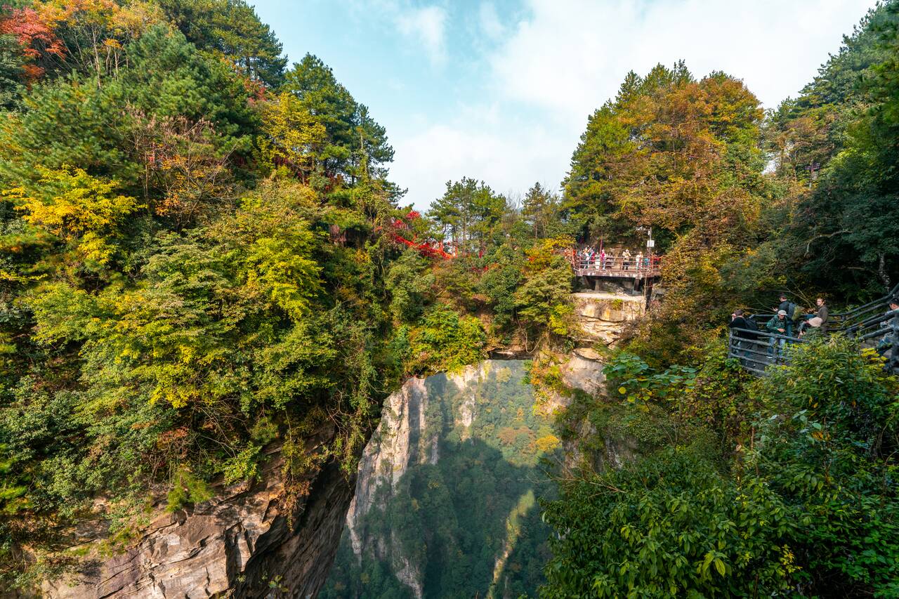 Greatest Natural Bridge at Yuanjiajie