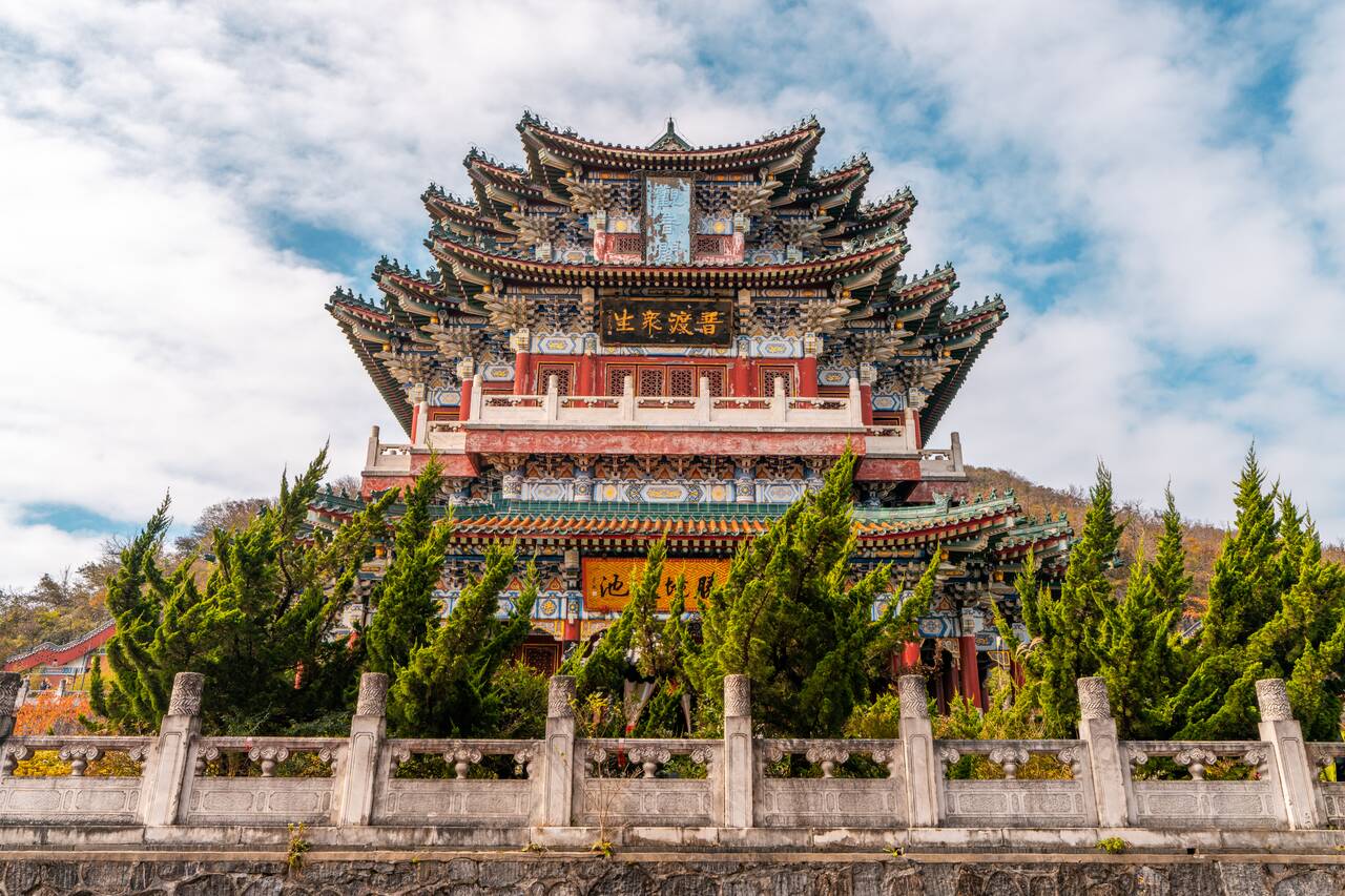Tianmen Temple exterior