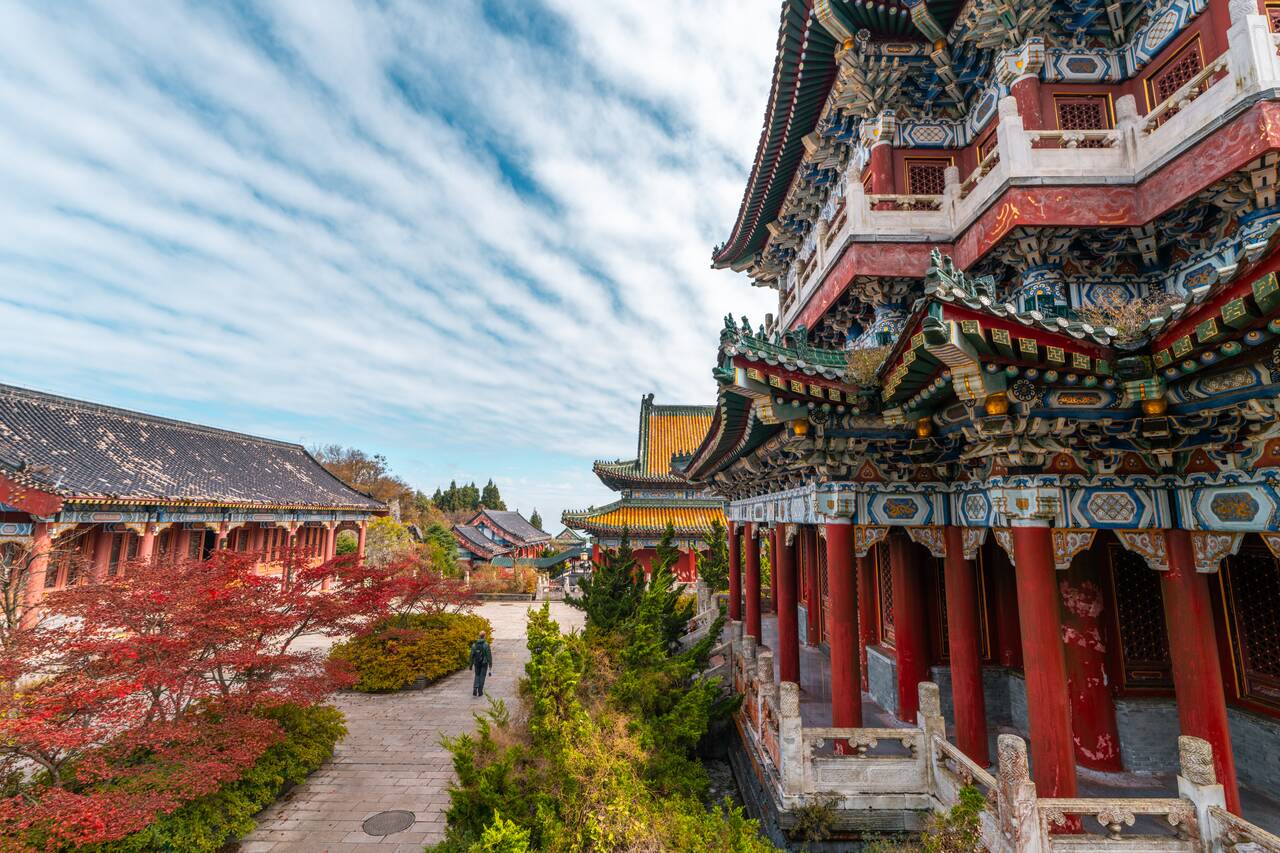 Tianmen Temple Ground