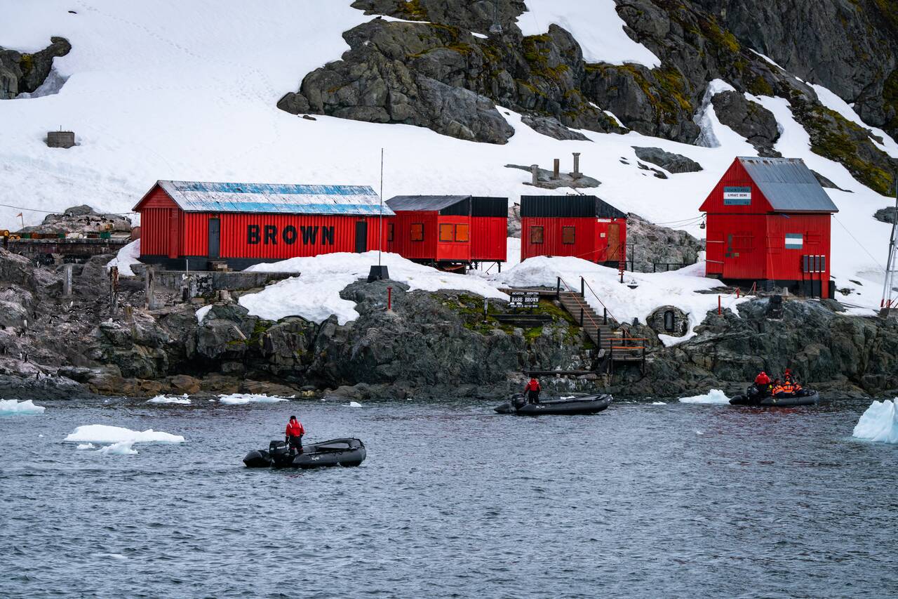 Brown Station in Antarctica