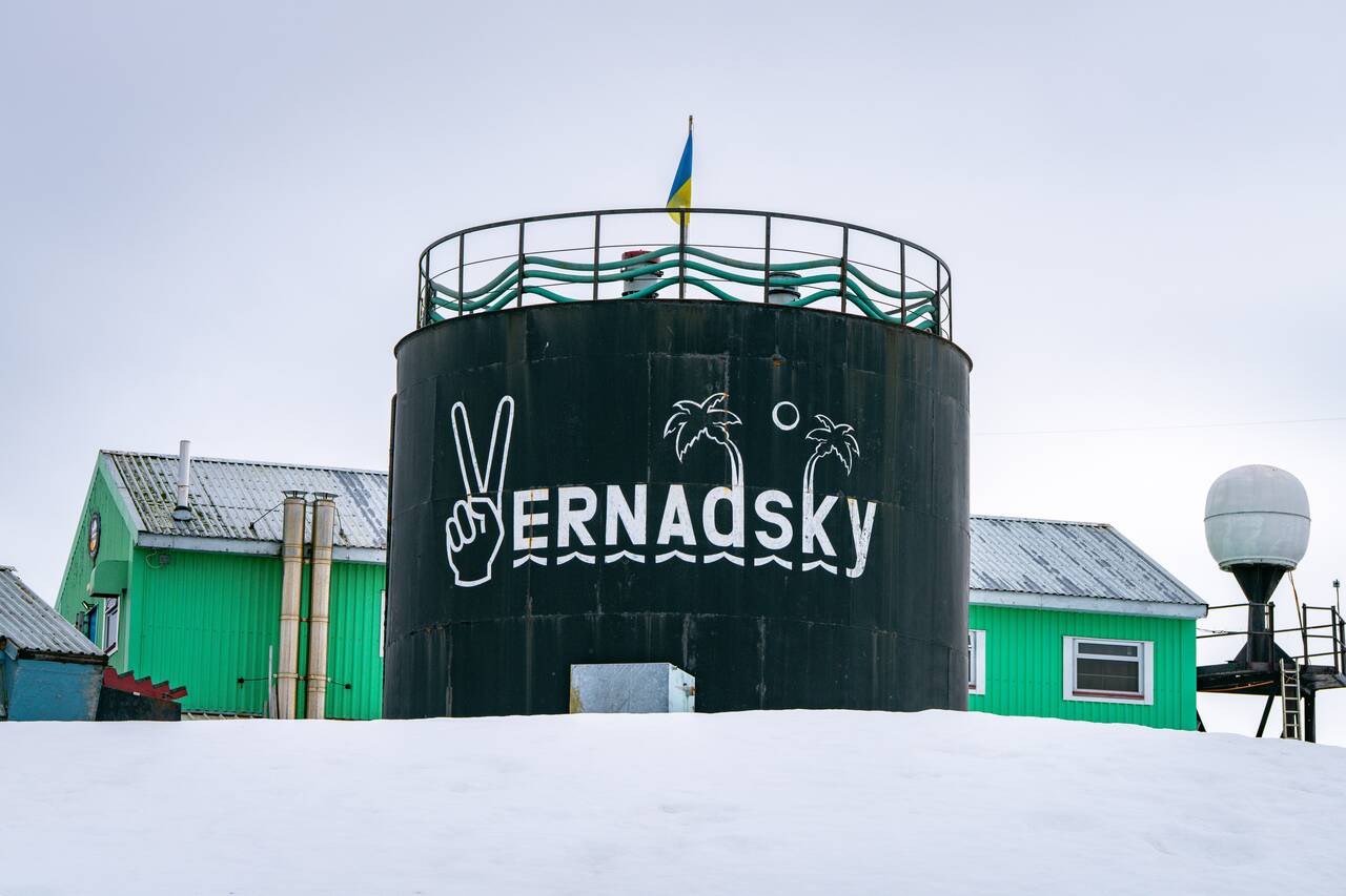 Vernadsky Research Base in Antarctica