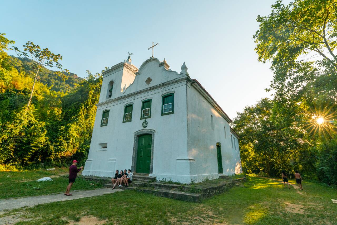 A church at Ilha Grande