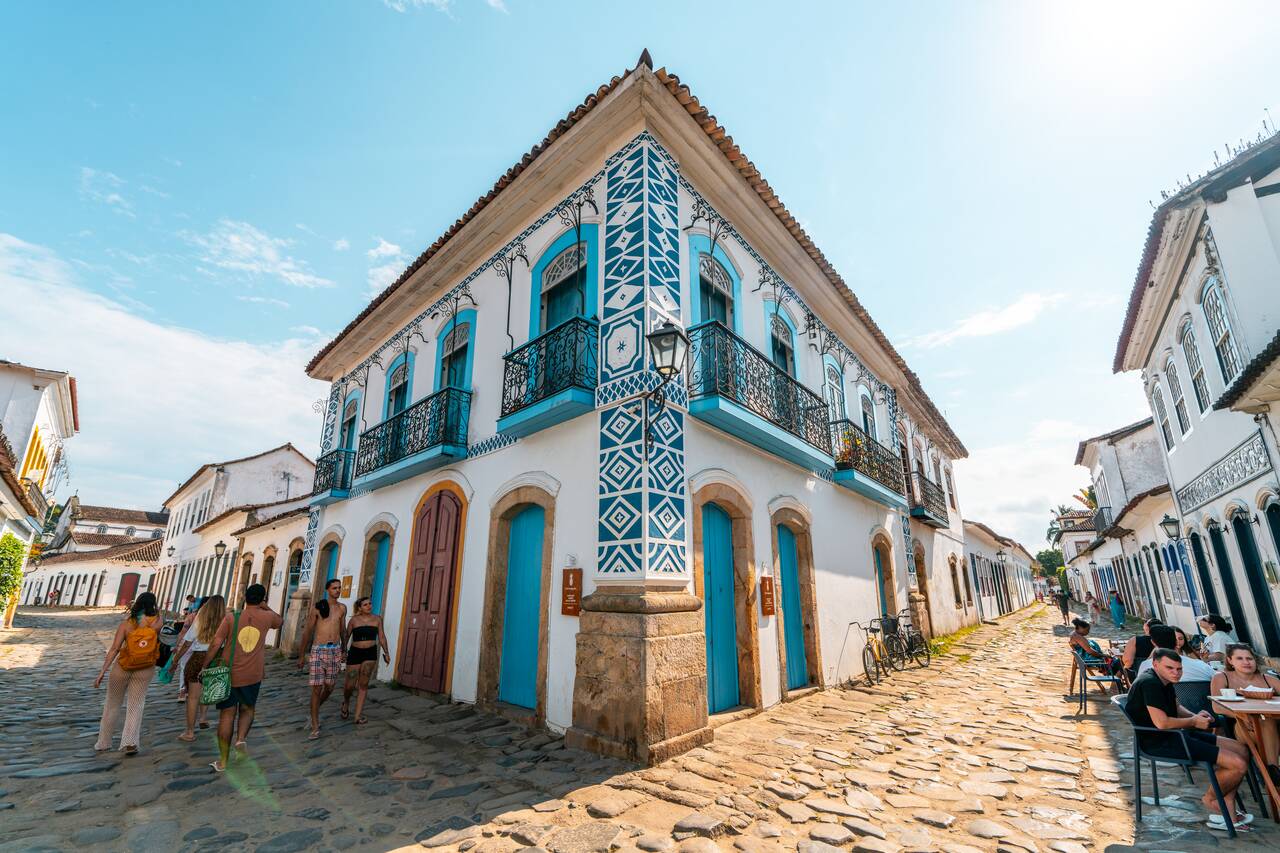 Exterior of Casa da Cultura de Paraty