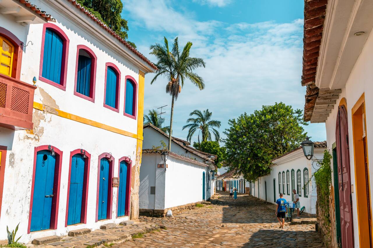 The street of Paraty