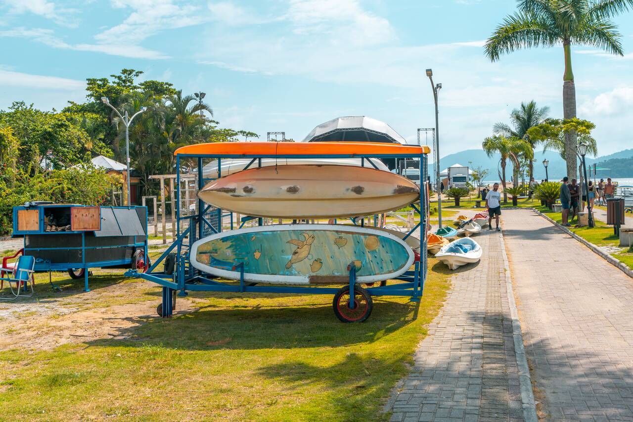 Paddle boards you can rent in Paraty