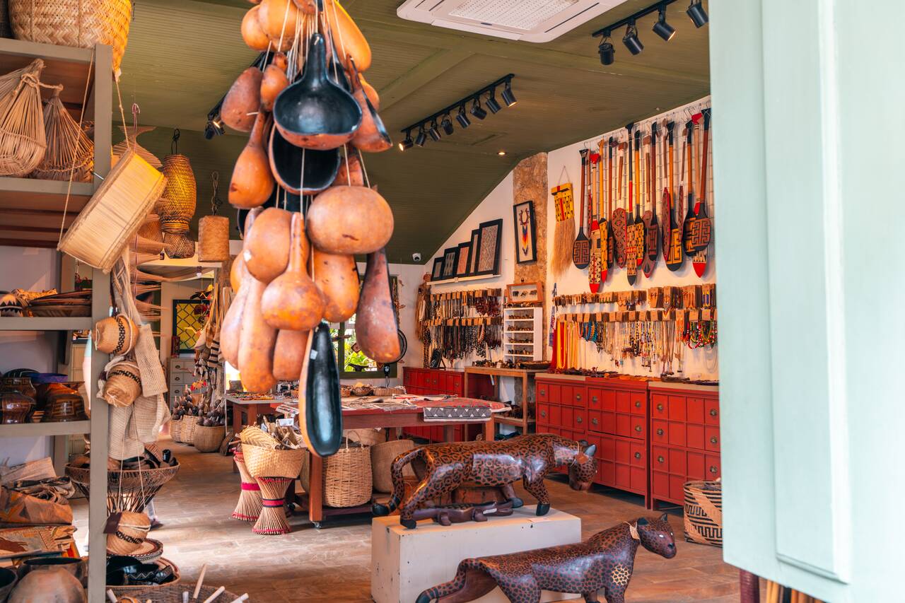 Local Handicraft Shop in Paraty