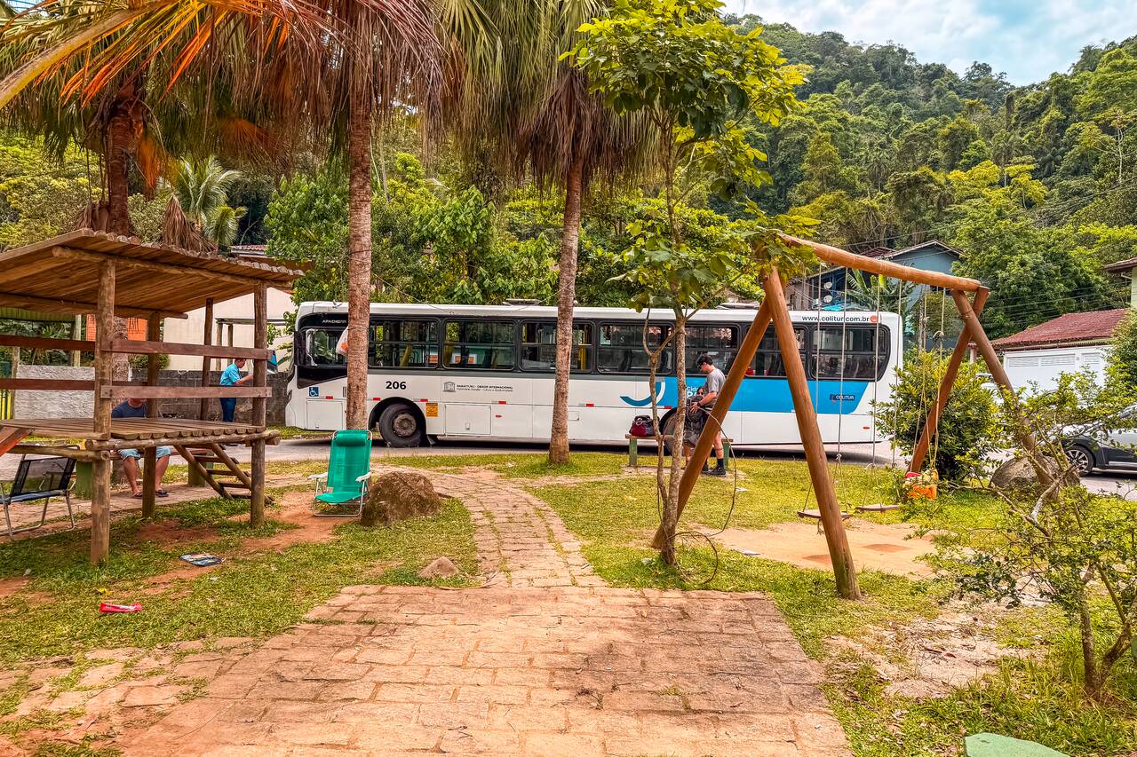 Where the bus will drop you off at Vila Oratório