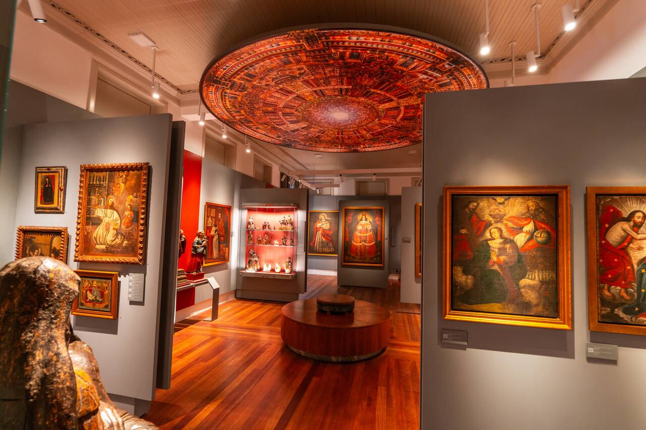 Interior of Museu Boulieu