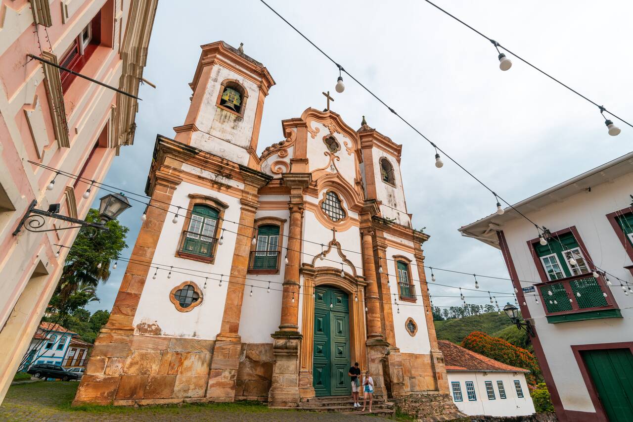 Exterior of Basílica Nossa Senhora do Pilar