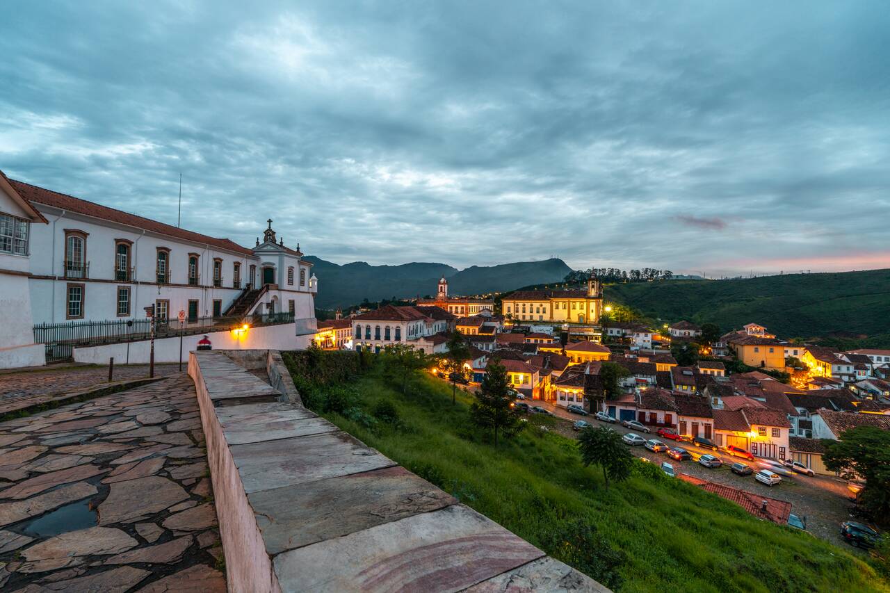The view seen from Mirante do Observatório