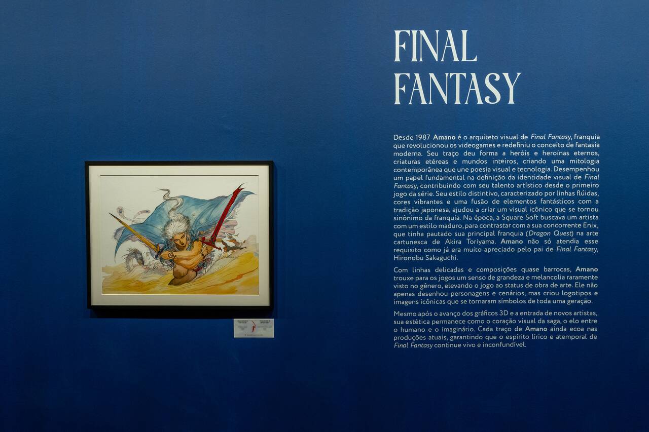 Final Fantasy exhibition at Bank of Brazil Cultural Center