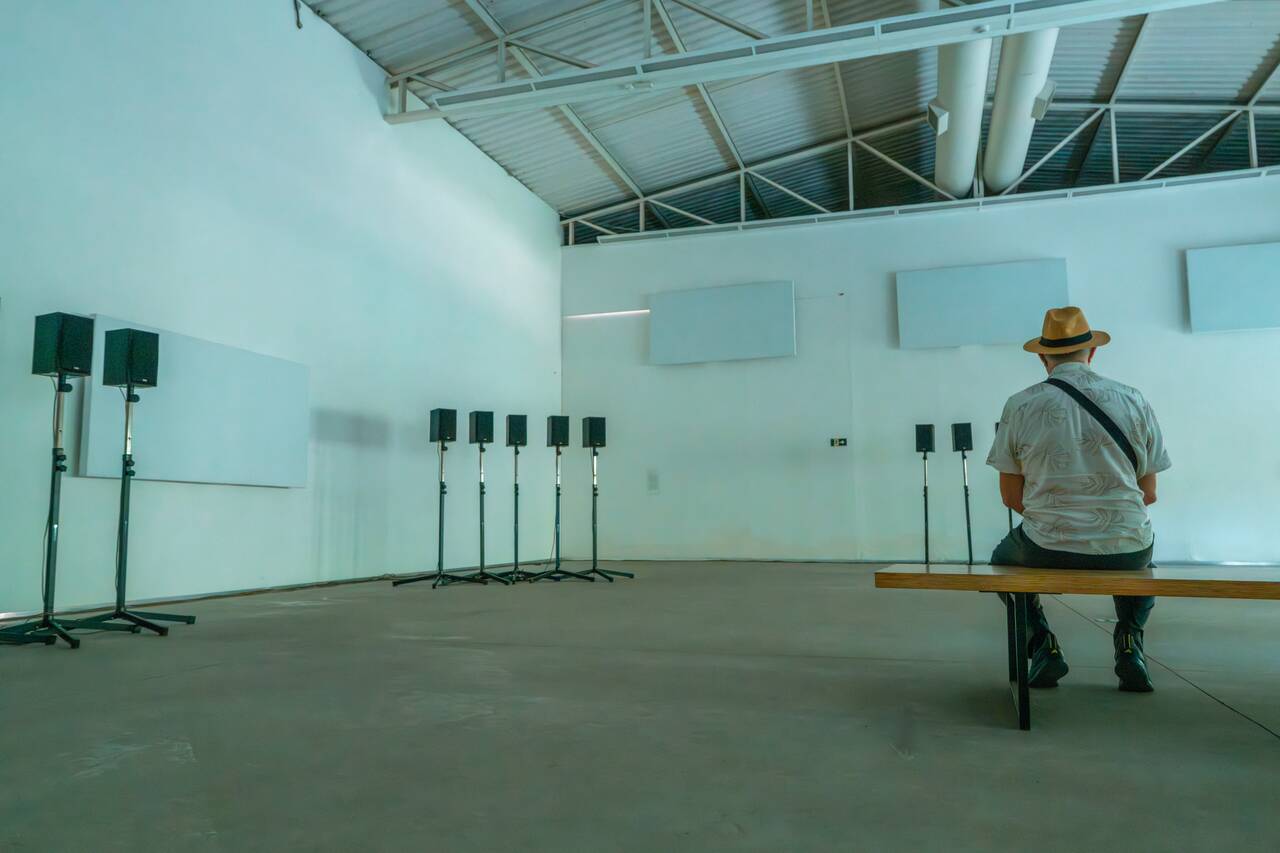 Audio insllation at Praรงa Gallery