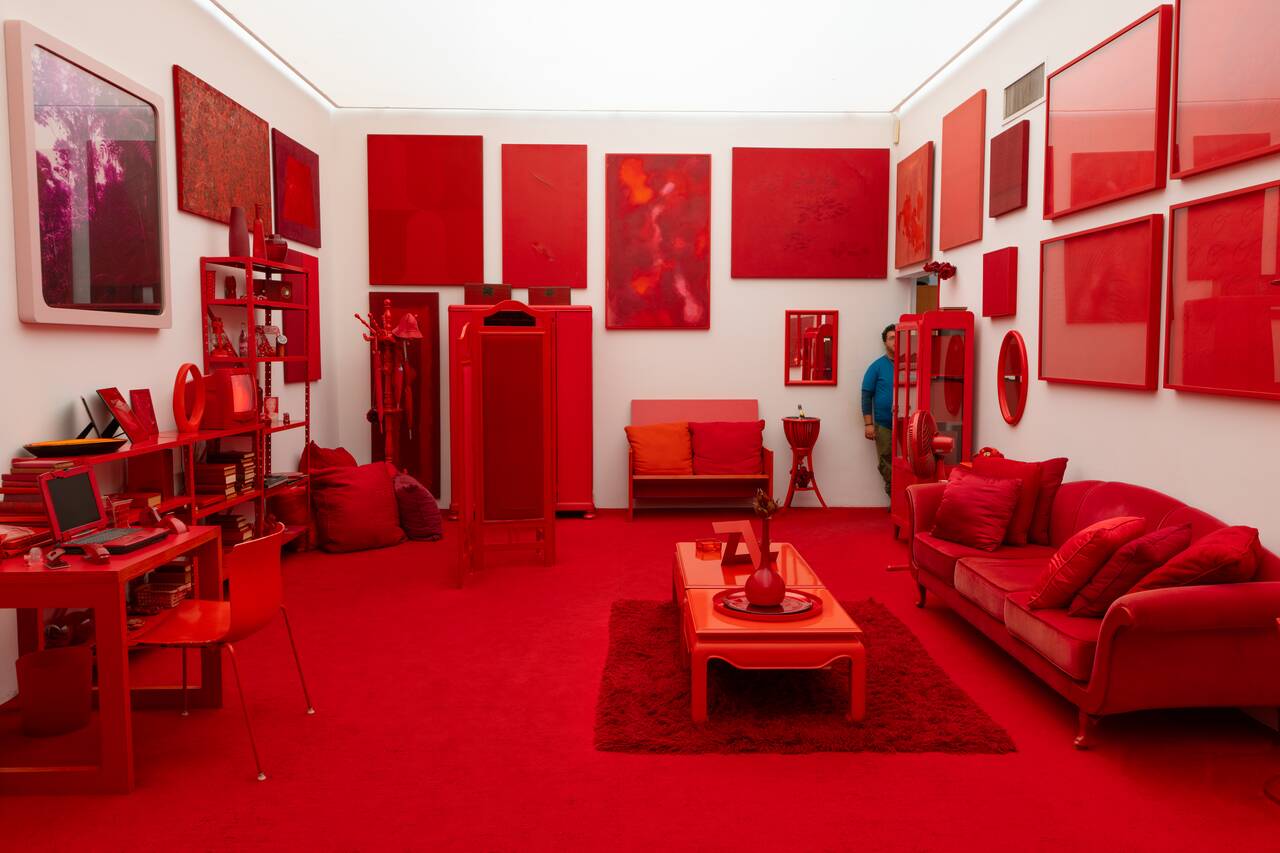 The red room at Inhotim