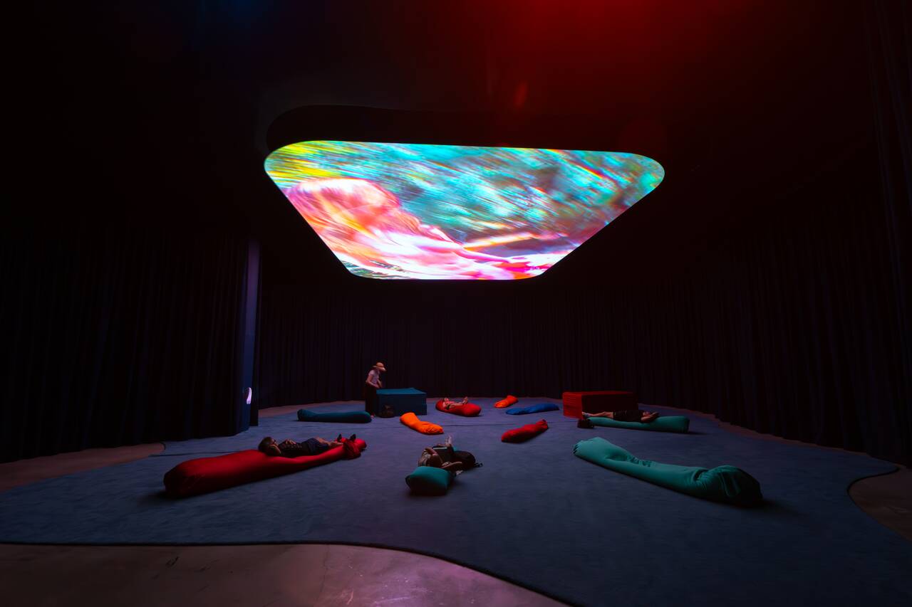 The layout of Fonte Gallery