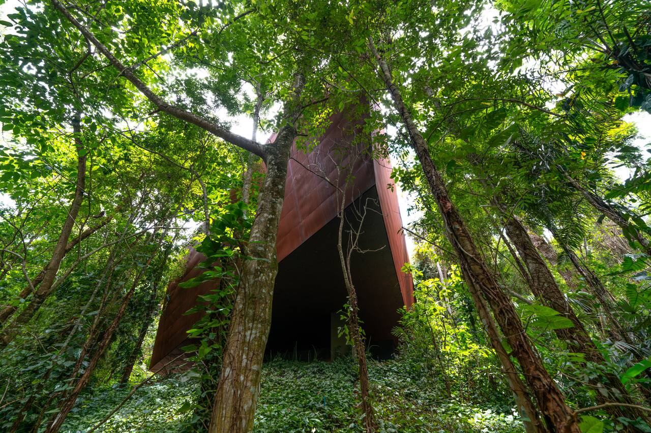 Exterior of Miguel Rio Branco Gallery
