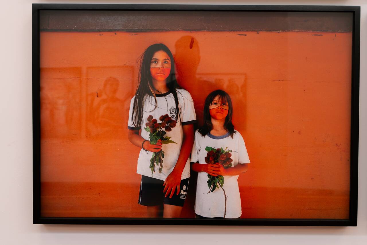 More photos of Indigenous people at Claudia Andujar Gallery