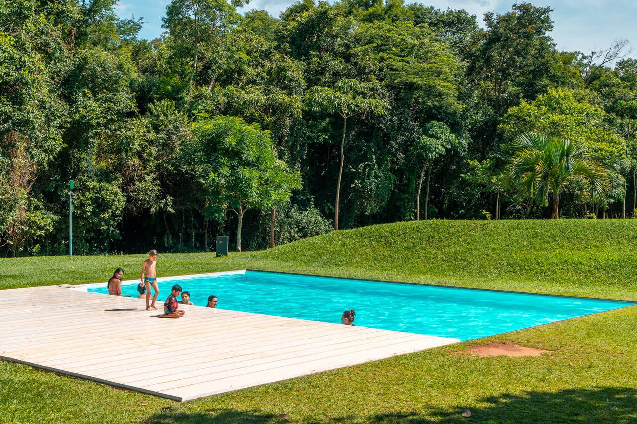 A pool in Inhotim