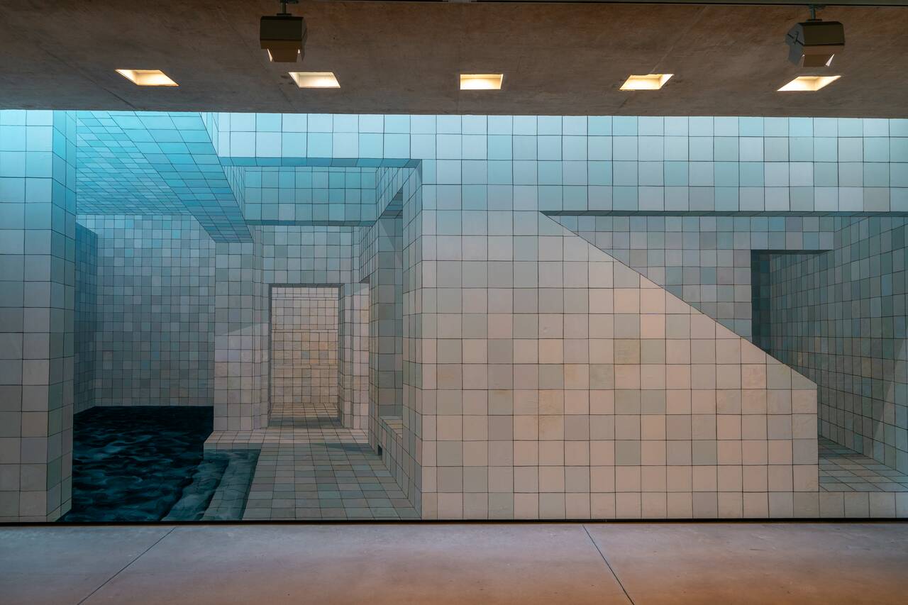 Paintings at Adriana Varejรฃo Gallery