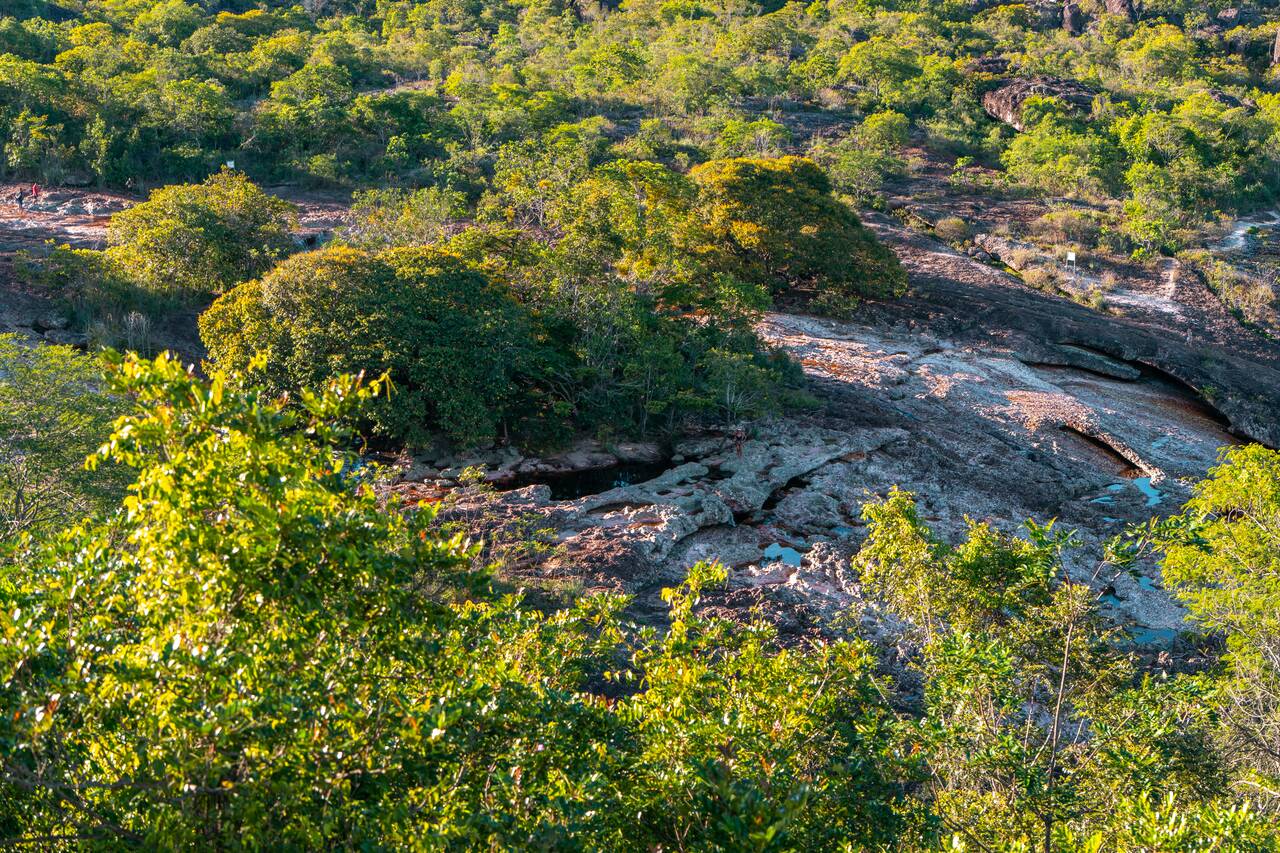 Small pools at Piscinas Naturais do Serrano