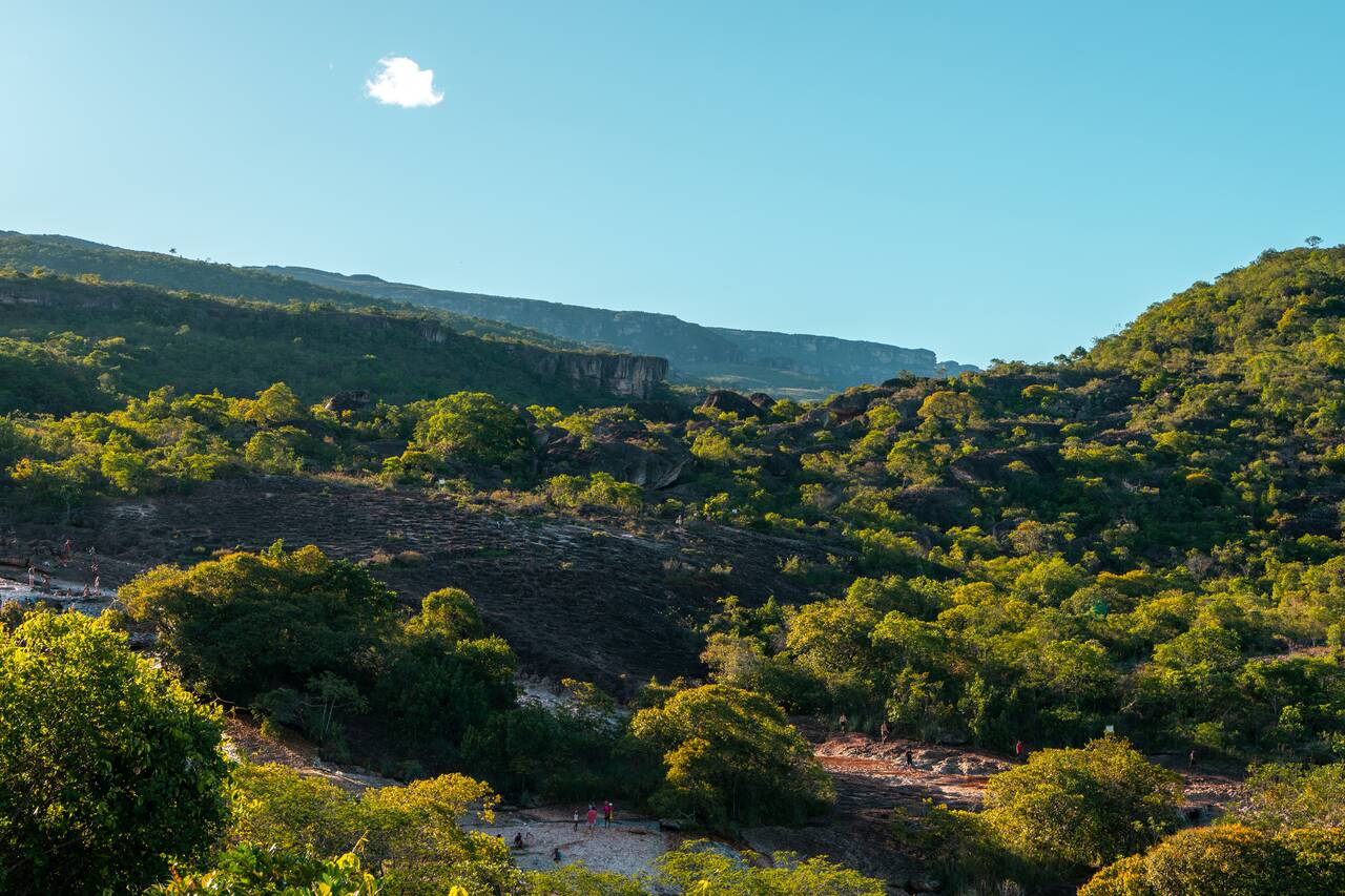 The view from Piscinas Naturais do Serrano