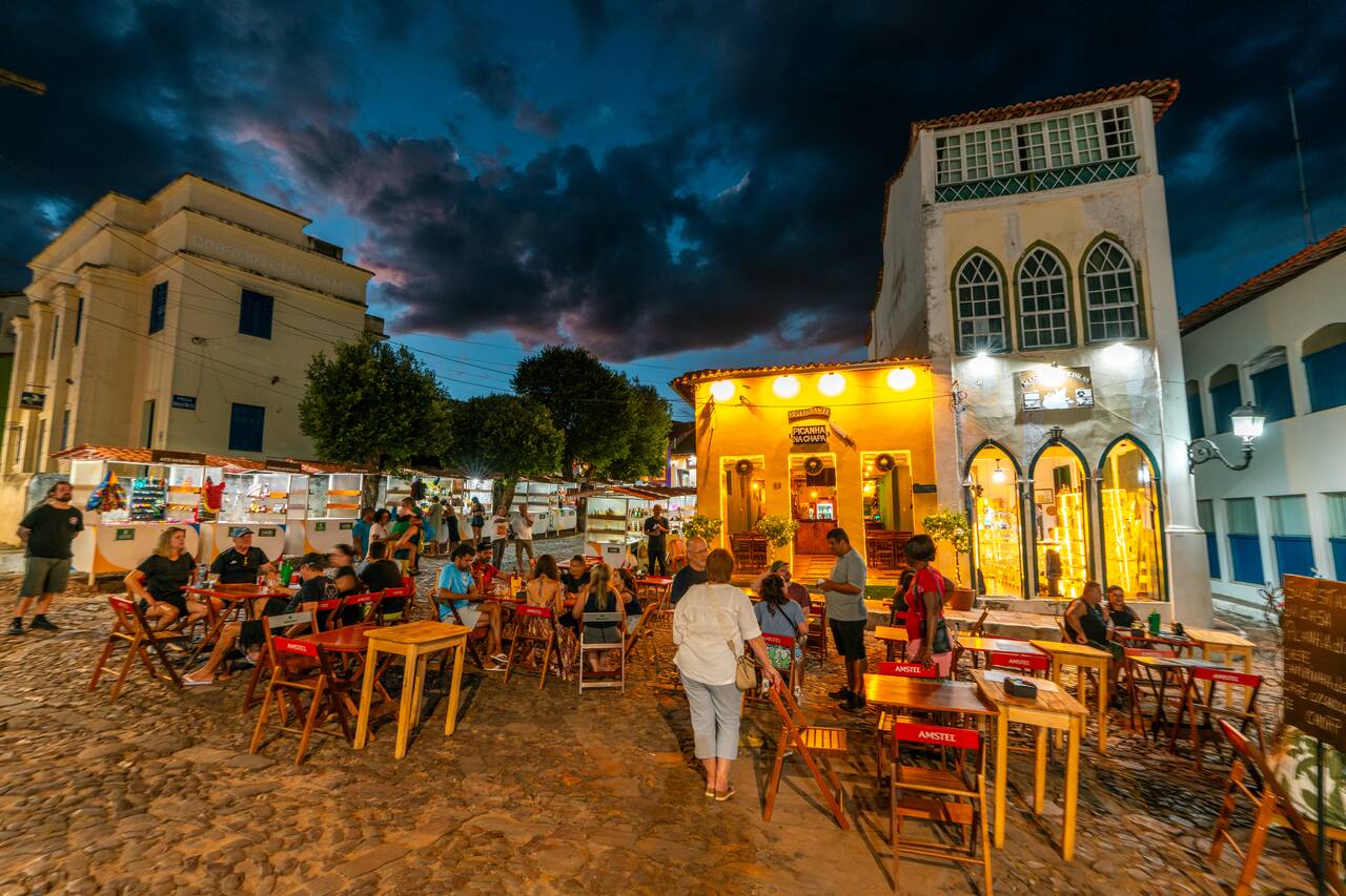 Lençóis at night