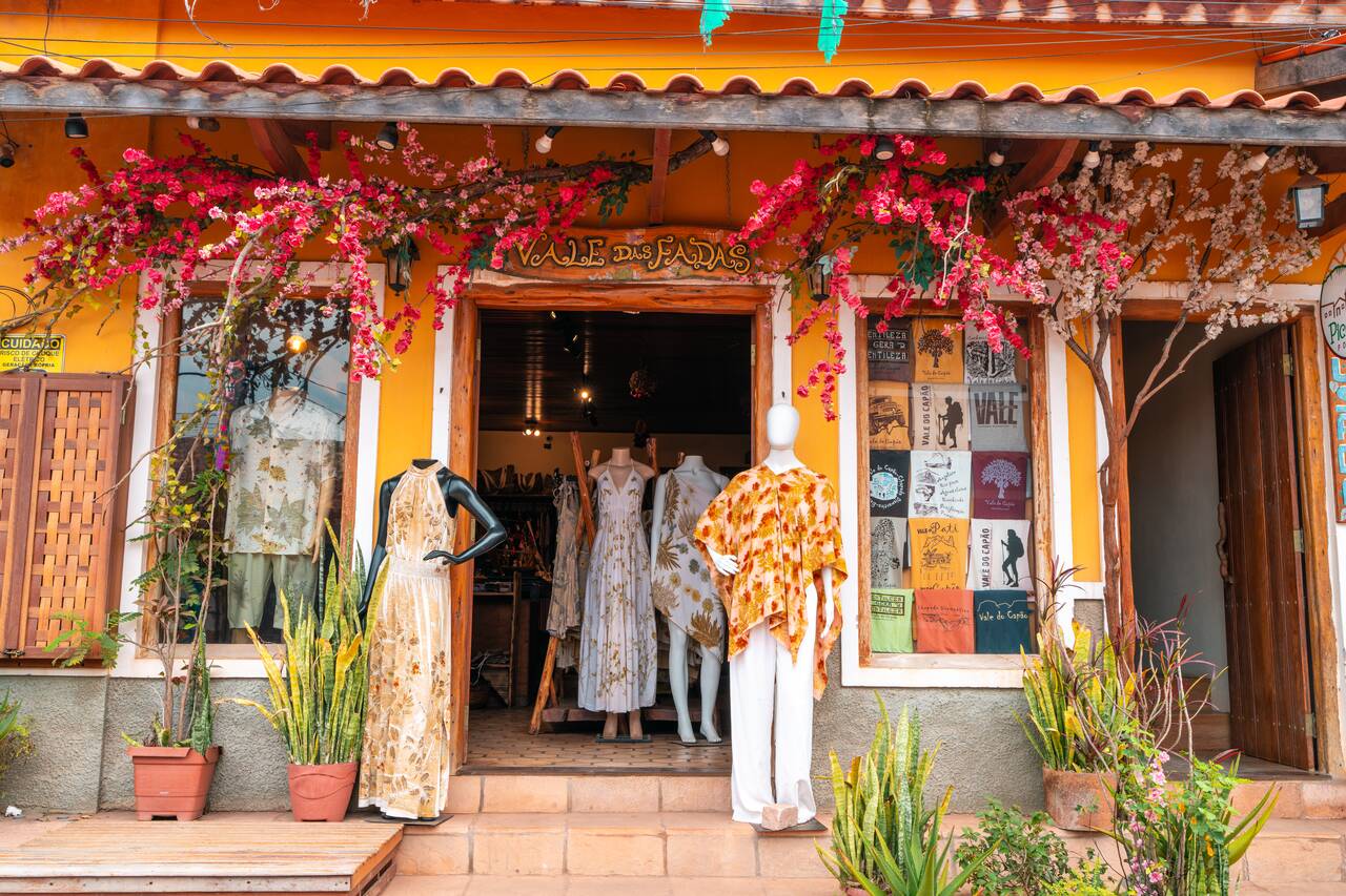 Artisan shop at Capão