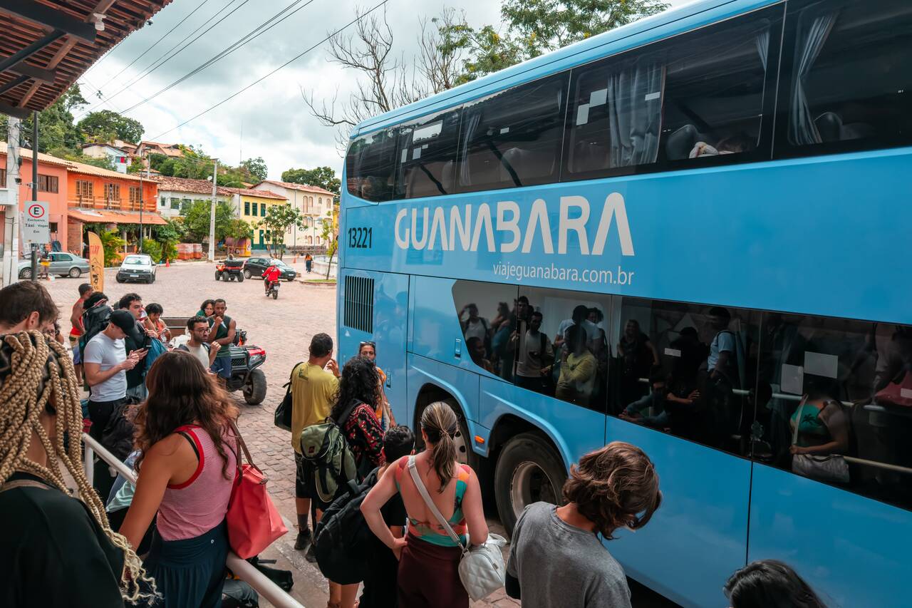 Guanabara's bus in Lencois