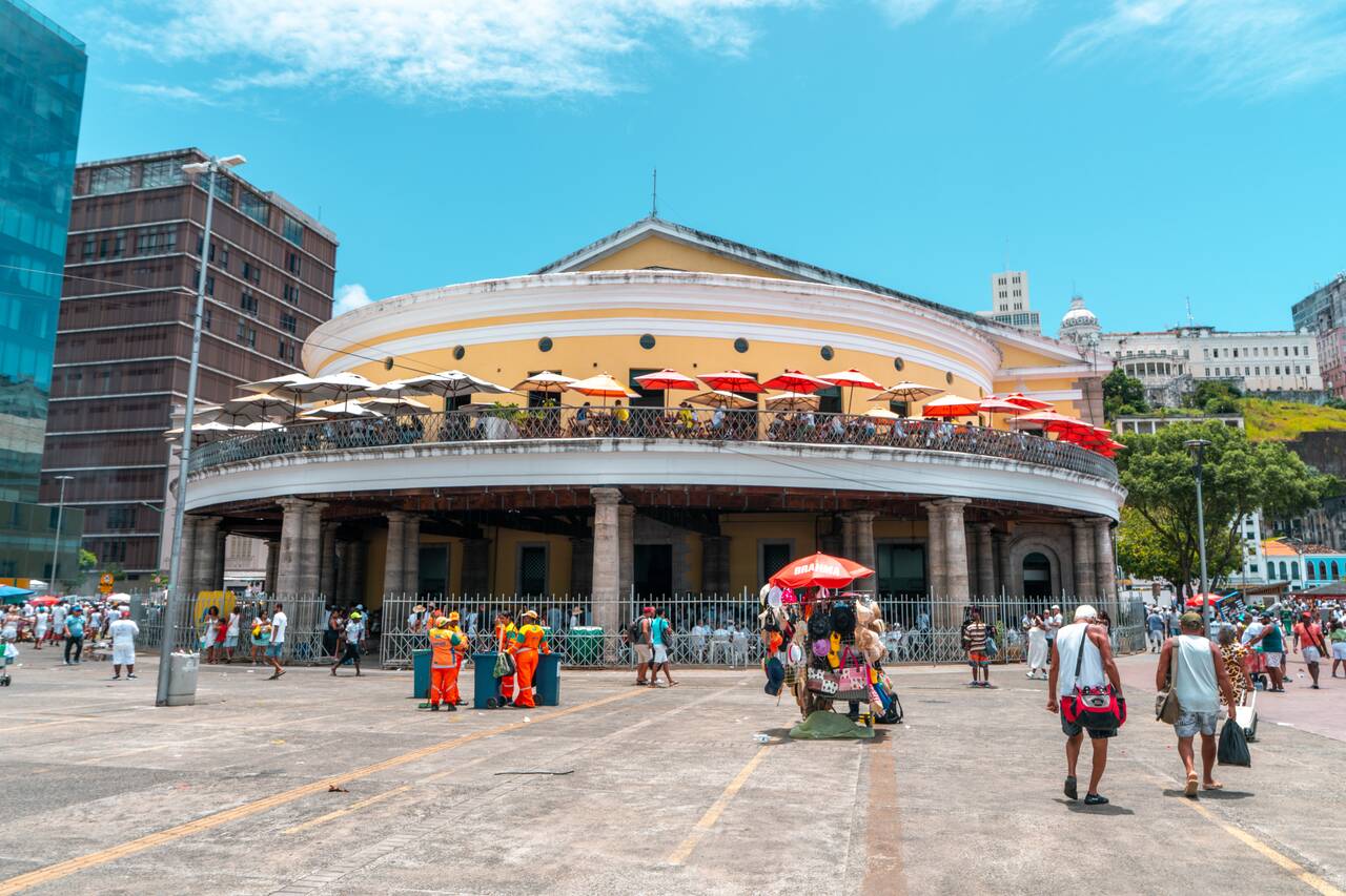 The exterior of Mercado Modelo