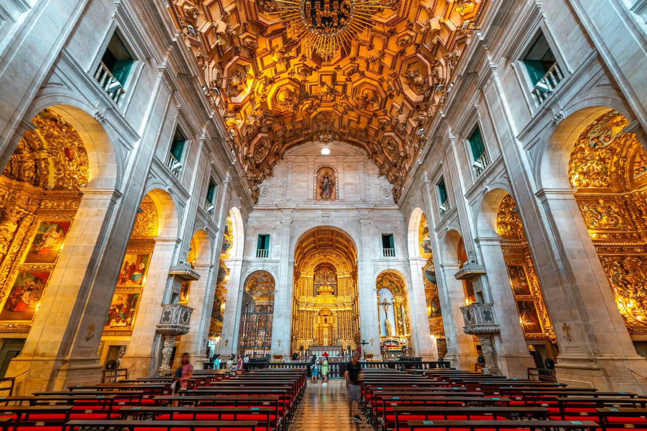 Interior of Cathedral of Salvador