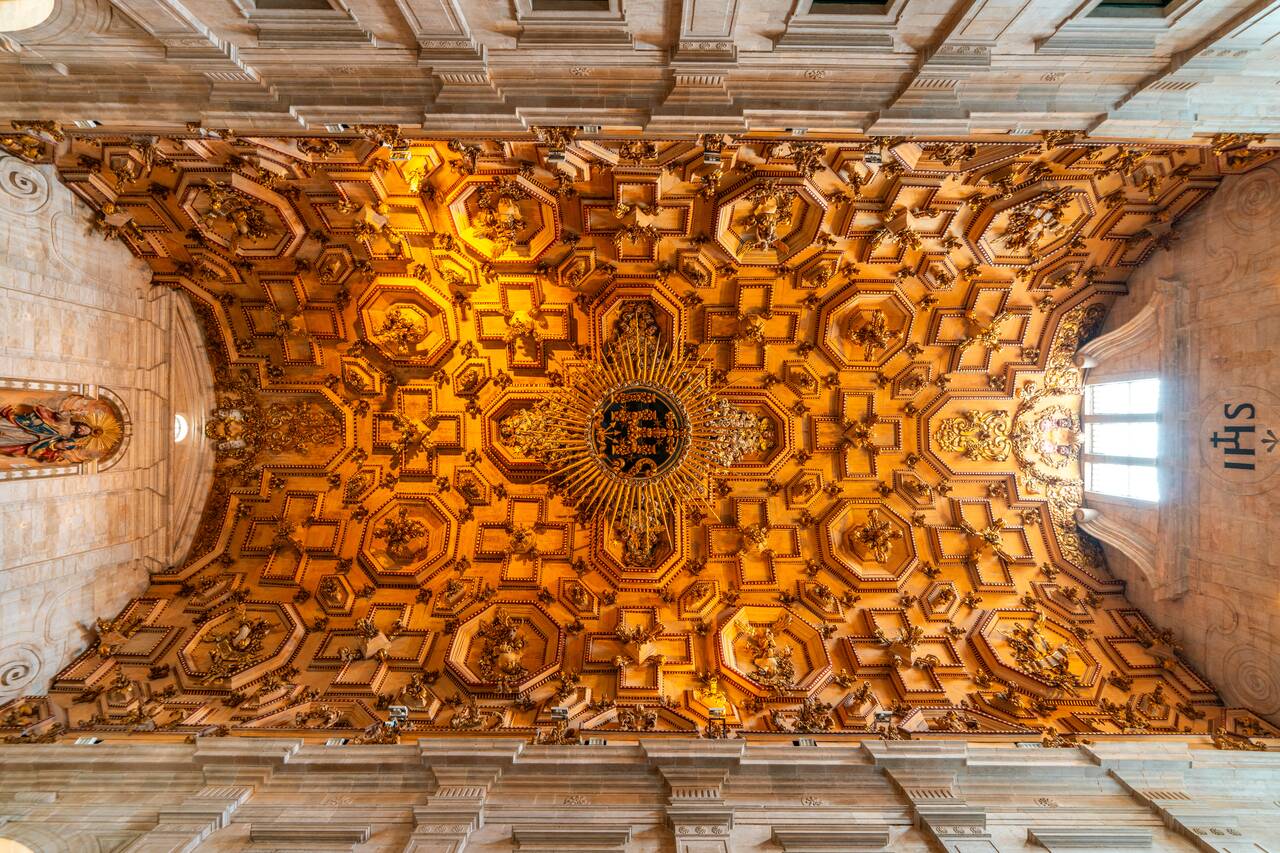 The ceiling of Cathedral of Salvador