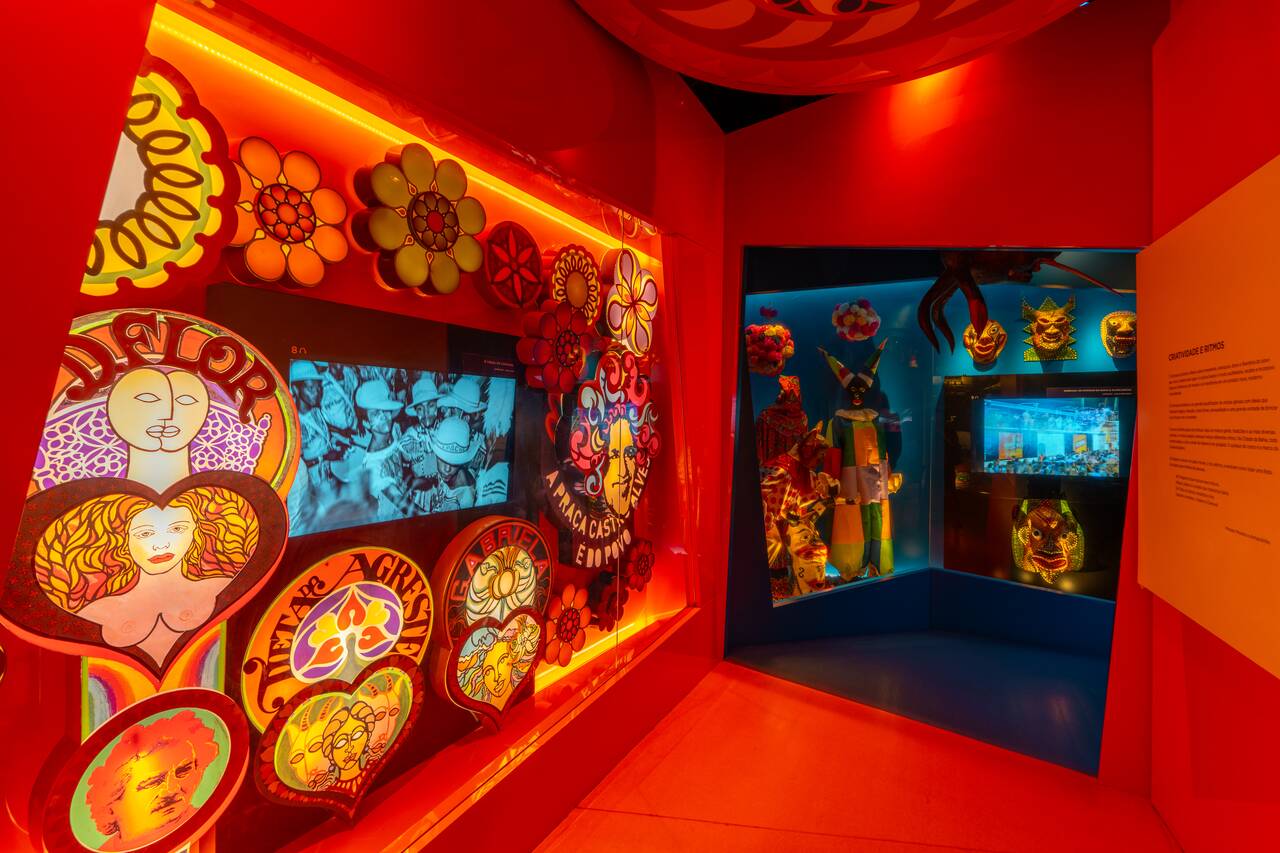 The funky exhibition at Casa do Carnaval da Bahia